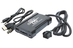 USB+AUX adaptry vstup pre Audi