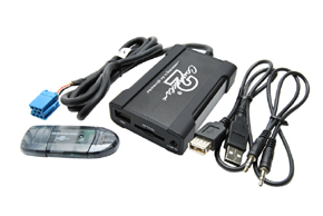 USB+AUX vstup pre OEM autordi-PEUGEOT-CITROEN