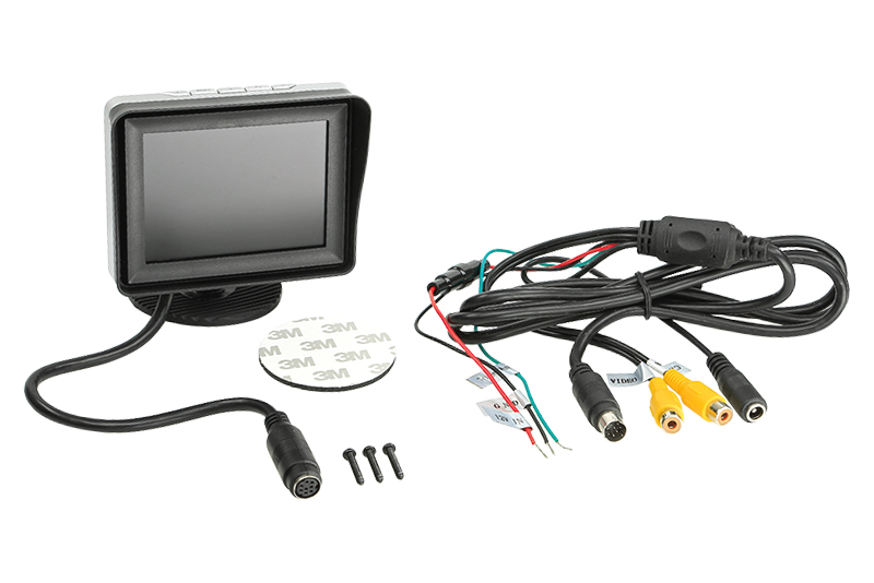 Monitor 3,5" univerzlny 4:3