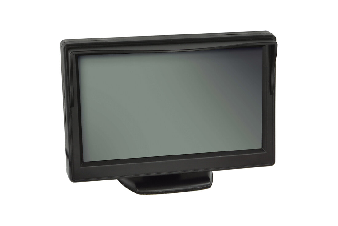Monitor 5" univerzlny - 2 x video vstup, 3 x uchytenie