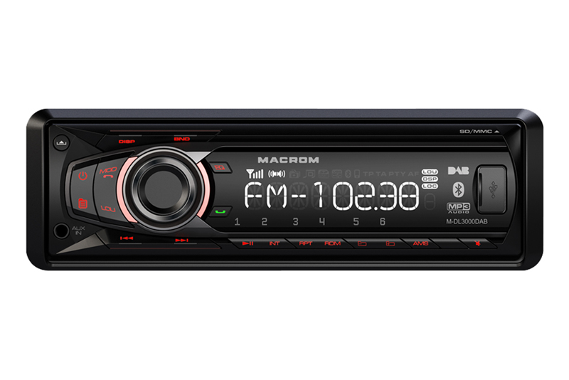 MACROM autordio 1DIN-ov M-DL3000DAB