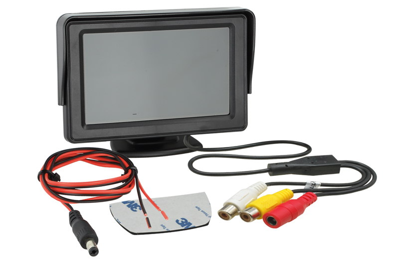Monitor 4,3" univerzlny - uchytenie na strop