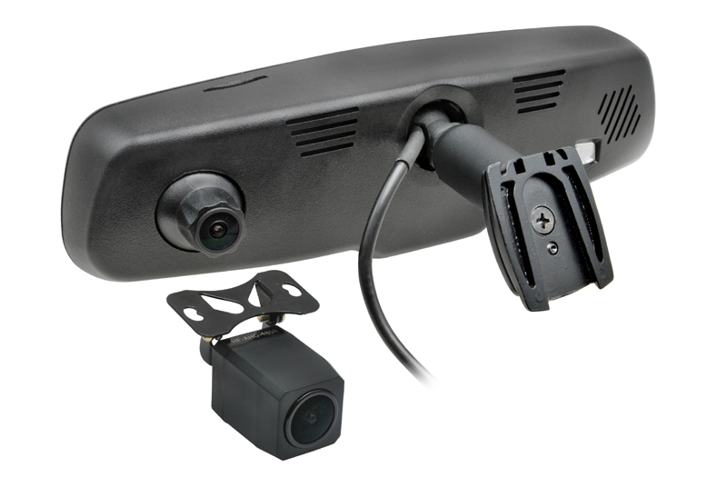 DVR kamera s monitorom v sptnom zrkadle, predn+zadn - FORD