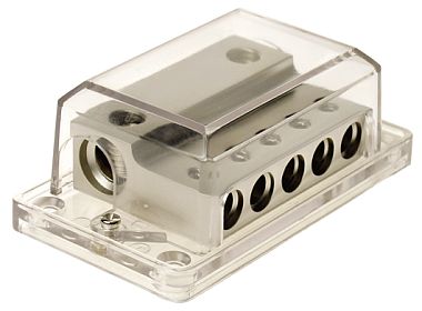 Distribun blok 2/5 strieborn