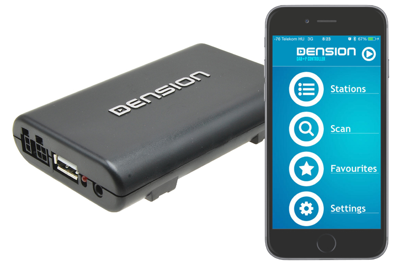 Dension DAB+P radiov prjma