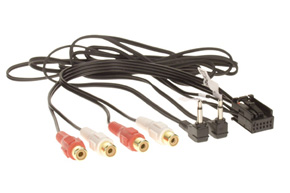 AUX vstup+vstup pre OEM navigcie MFD2 (RNS2) 