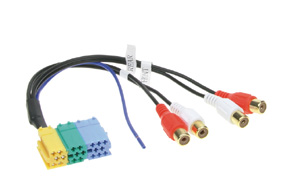 AUX vstup mini ISO-CINCH