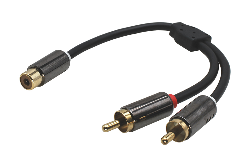 HQ signlov kabel - redukcia Cinch/Cinch