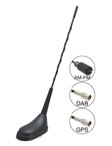 Calearo TRI-DAB AM-FM / DAB-DAB + / GPS stren aktvna antna