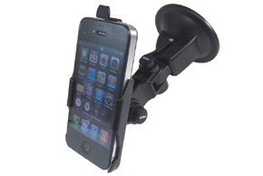Driak s prsavkou pre iPhone 4