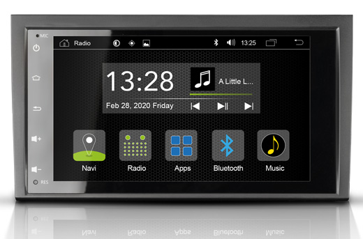 GPS autordio Zenec pre Audi A4 , SEAT Exeo - R-C11AD2 s android systmom